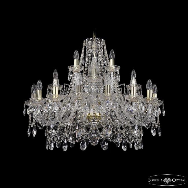 Подвесная люстра Bohemia 1411 1411/16+8+4/300 G