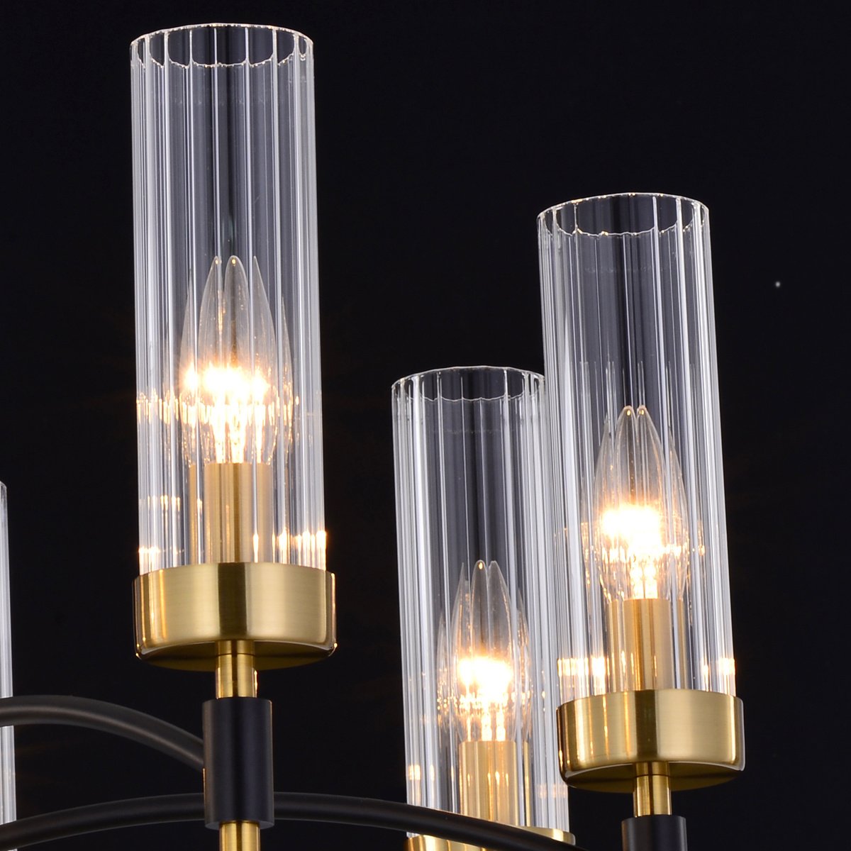 Потолочная люстра ILLUMICO IL5177-8PLS-29 BRASS TUBO