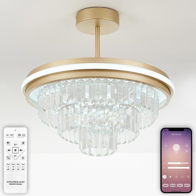 Потолочная люстра Natali Kovaltseva LEDLIGHT LED LAMPS 81115/3C
