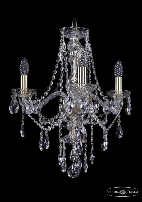 1415/3/165 G Подвесная хрустальная люстра 1415 Bohemia 1415/3/165 G