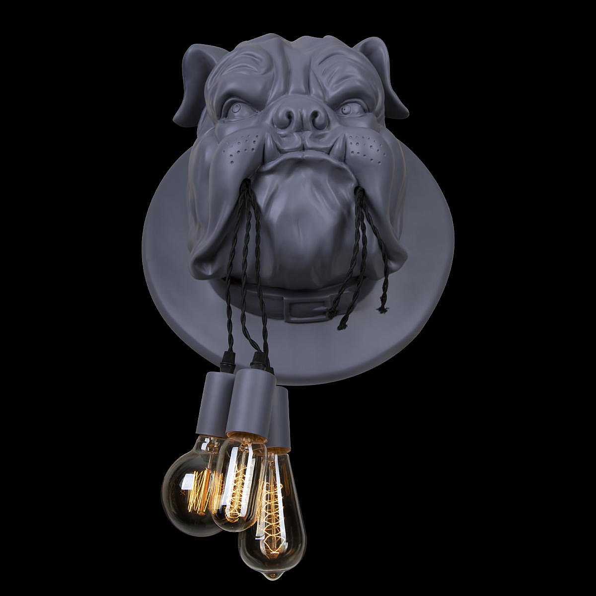 10177 Grey Настенный светильник Loft It Bulldog 10177 Grey
