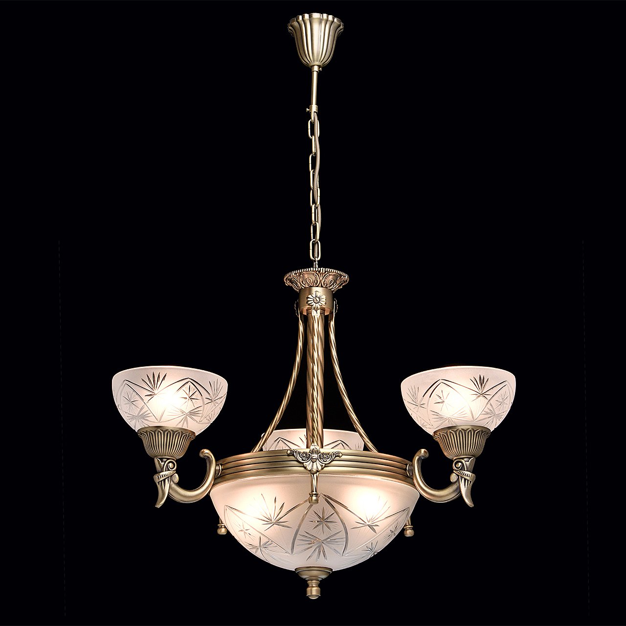 Подвесная люстра MW Light Афродита 317012006
