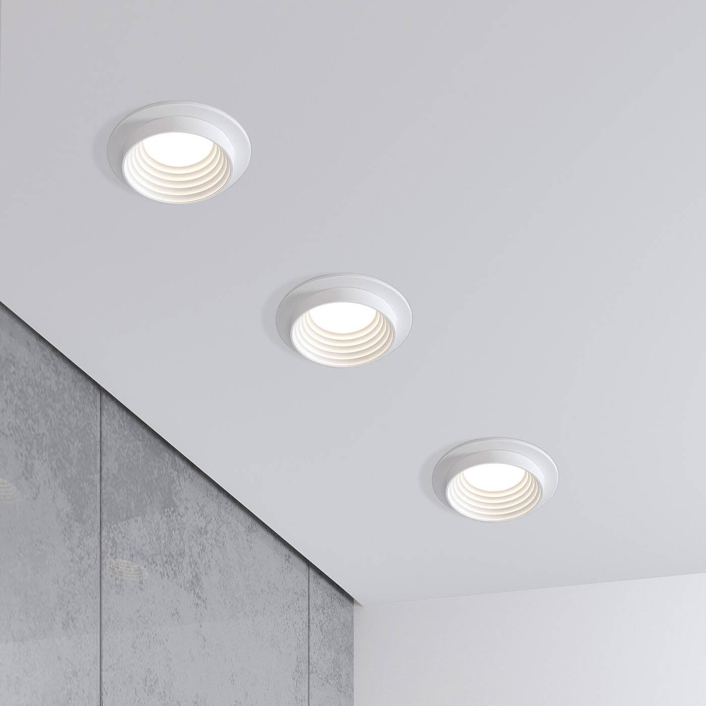 Встраиваемый светильник Elektrostandard Senso 25007/01 GU10 белый