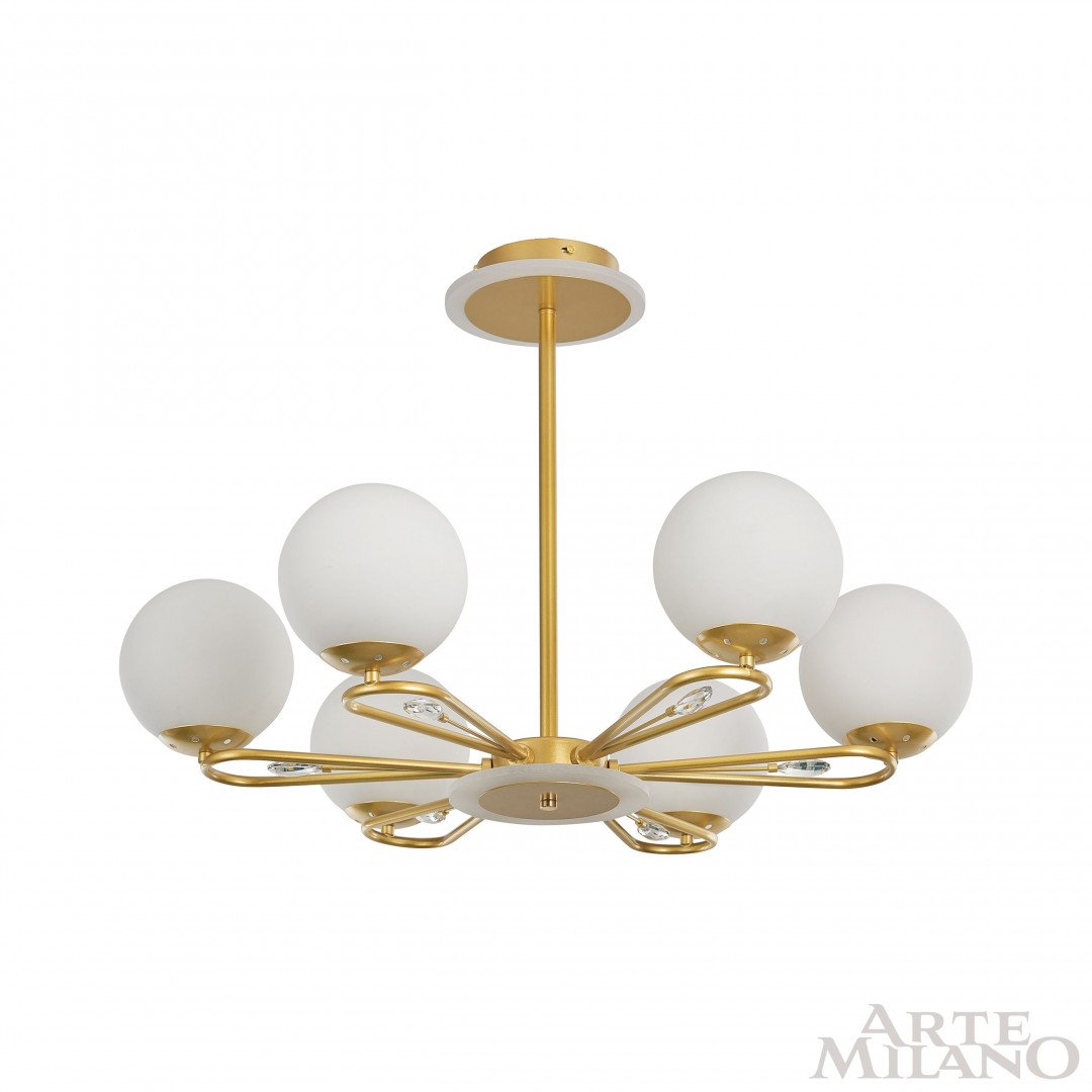 277138/6 GD Потолочная люстра Arte Milano Neapolis77138 277138/6 GD