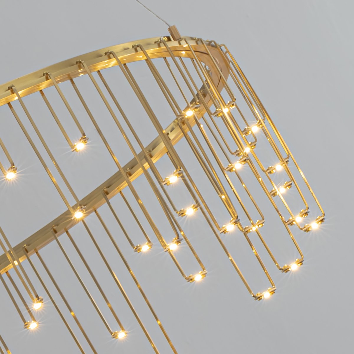 MD23001008-2A gold Подвесная люстра Delight Collection MD23001008 MD23001008-2A gold