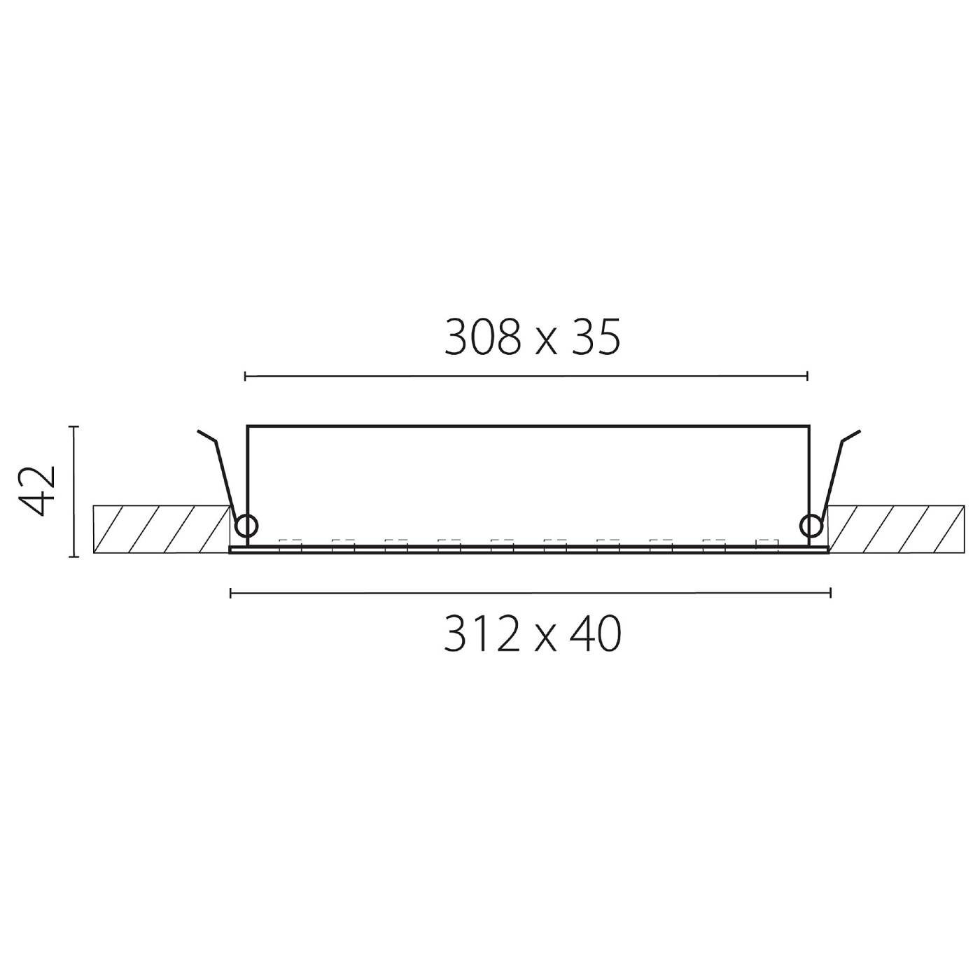082346 Встраиваемый светильник Lightstar Guarda 082346