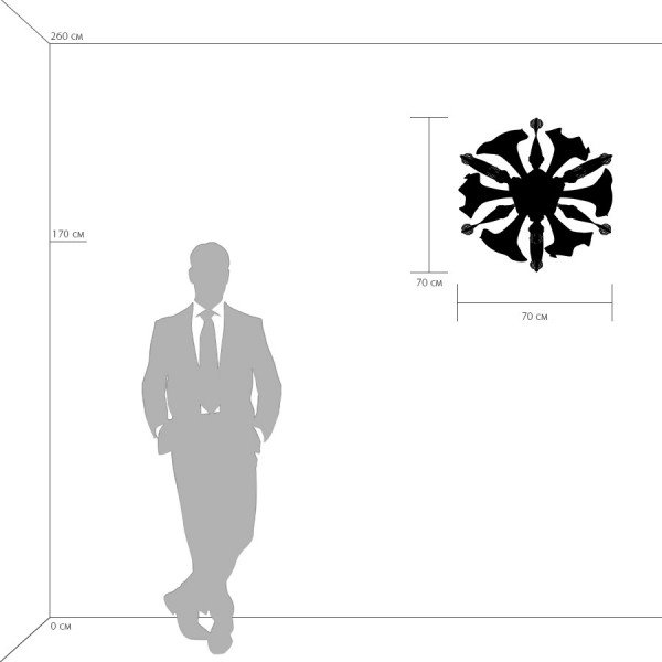 893622 Настенное бра Lightstar Celesta 893622