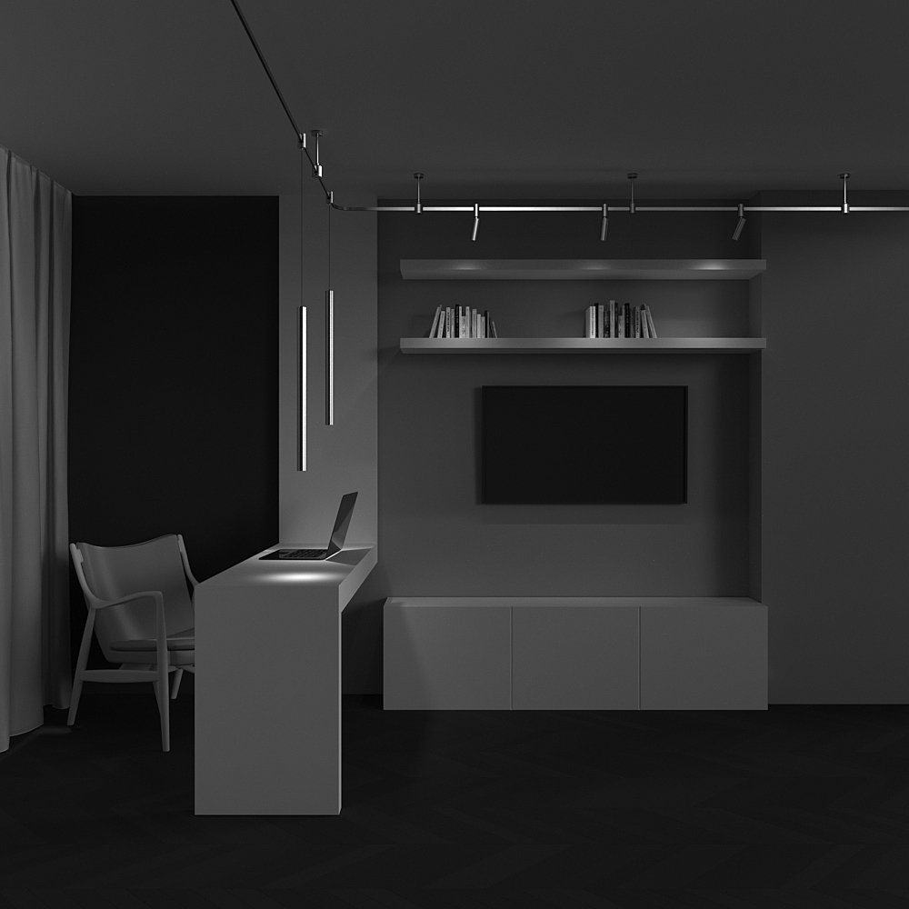 Трековый светильник Maytoni Focus Led TR156-1-5W4K-BS