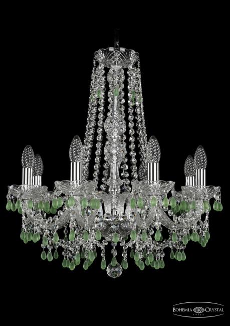 1410/8/195/h-60 Ni V5001 Подвесная хрустальная люстра 1410 Bohemia 1410/8/195/h-60 Ni V5001