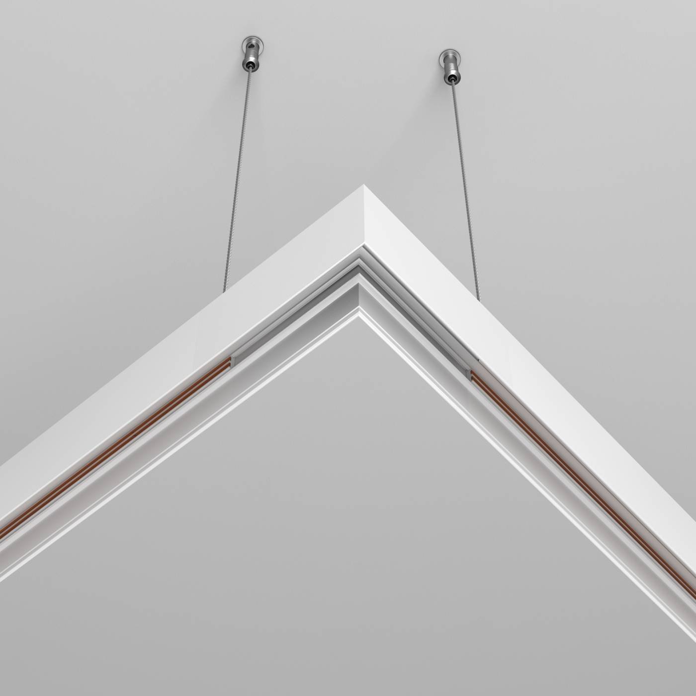 TRA034HCL-41W Коннектор для шинопровода Maytoni Exility TRA034HCL-41W