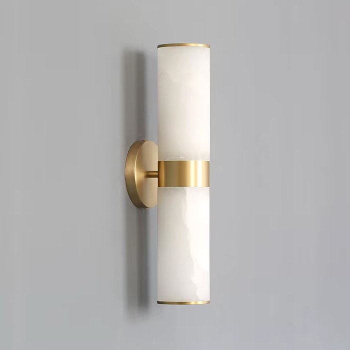 6483W/B brass/white Настенный светильник Delight Collection Wall lamp 6483W/B brass/white