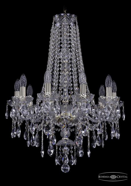 Подвесная хрустальная люстра 1415 Bohemia 1415/10/200/h-75 G