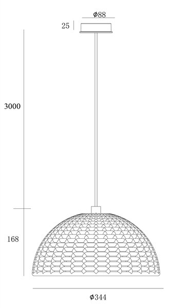 Светильник подвесной Deko-Light Basket 342143