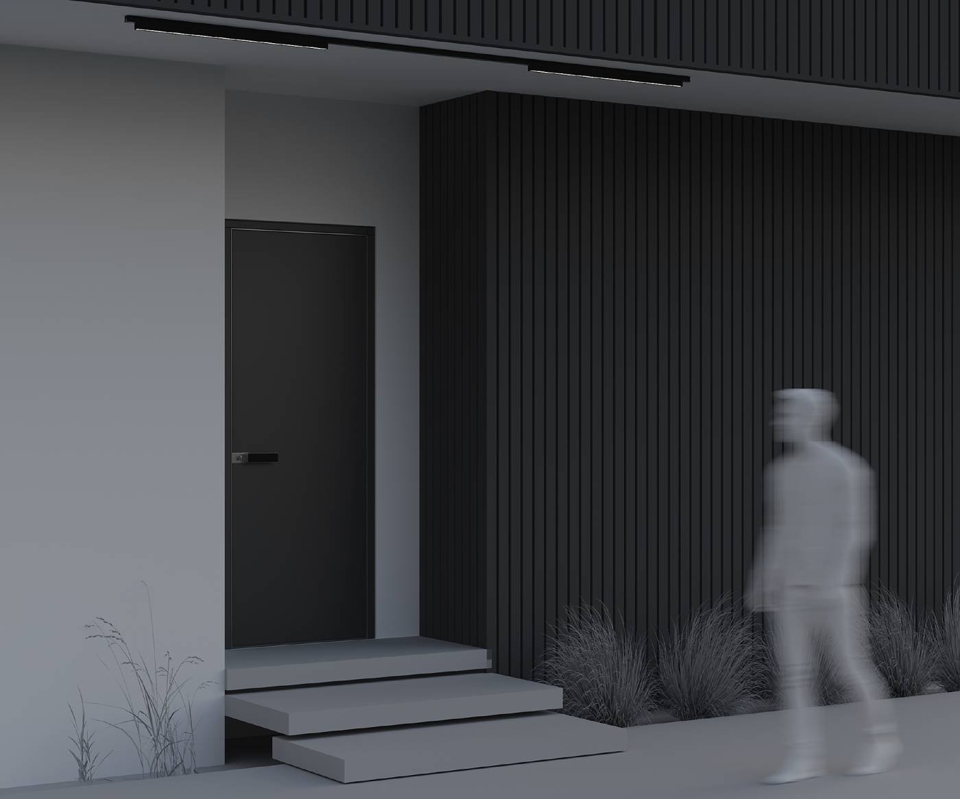 Трековый светильник Maytoni Basis O-TR02-1-S-24WB3K