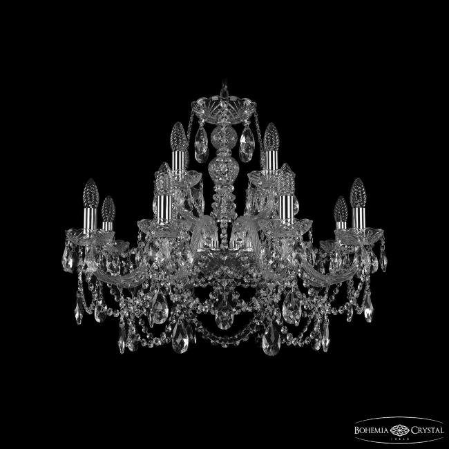 1411/8+4/240 Ni Подвесная люстра Bohemia 1411 1411/8+4/240 Ni