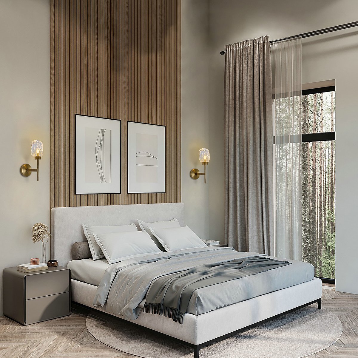 BRWL7071-01 antique brass Настенное бра Delight Collection Cornwell BRWL7071-01 antique brass