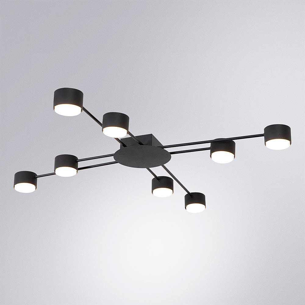 Потолочная люстра Arte Lamp Tracy A1527PL-8BK