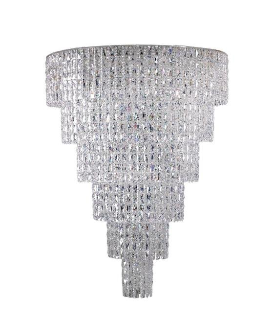 Люстра каскадная Dio D'Arte Bergamo Nickel Bergamo E 1.11.120.101 N