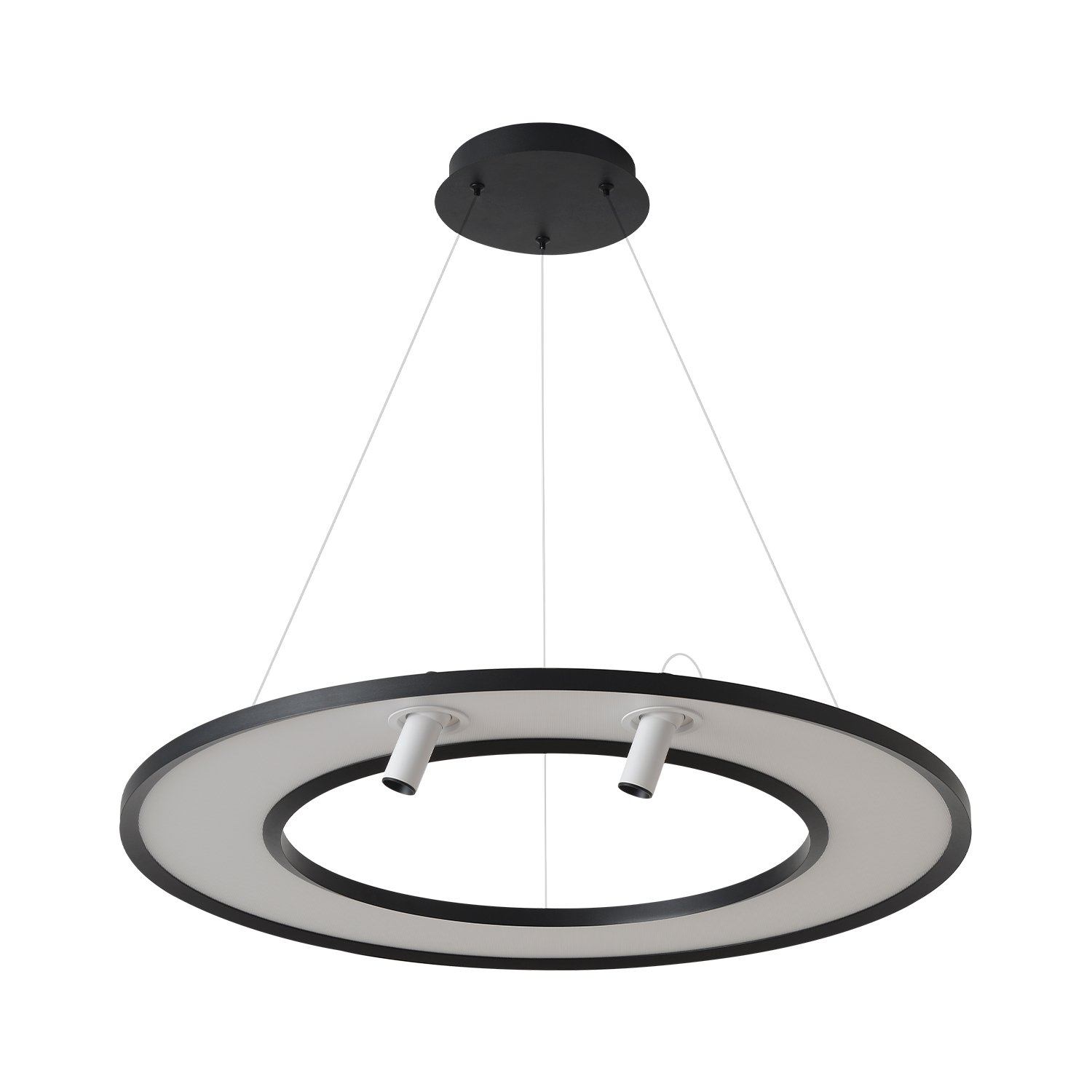 CONTOUR SP50W LED BLACK Подвесная люстра Crystal Lux Contour CONTOUR SP50W LED BLACK