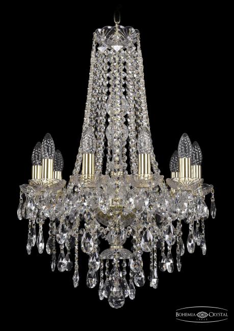 1415/10/165/h-70 G Подвесная хрустальная люстра 1415 Bohemia 1415/10/165/h-70 G