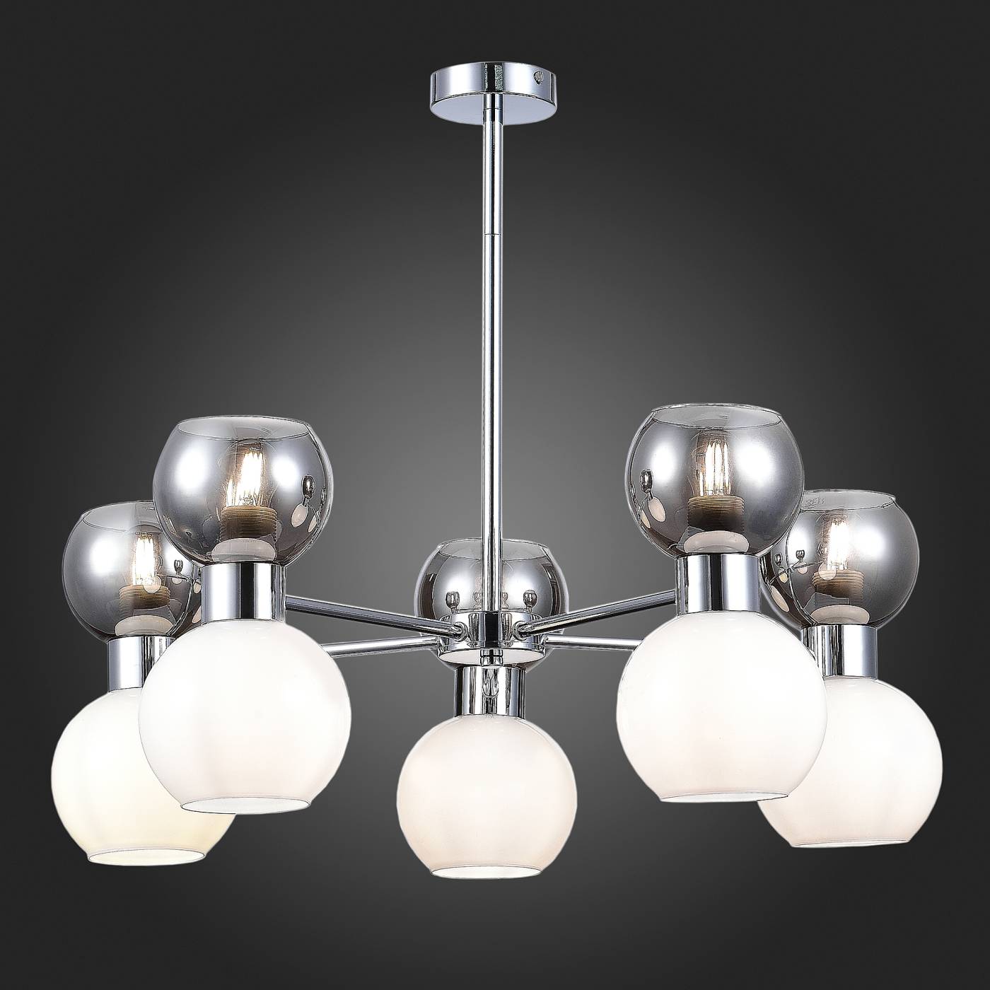 SLE1138-102-10 Потолочная люстра Evoluce Thonet SLE1138-102-10