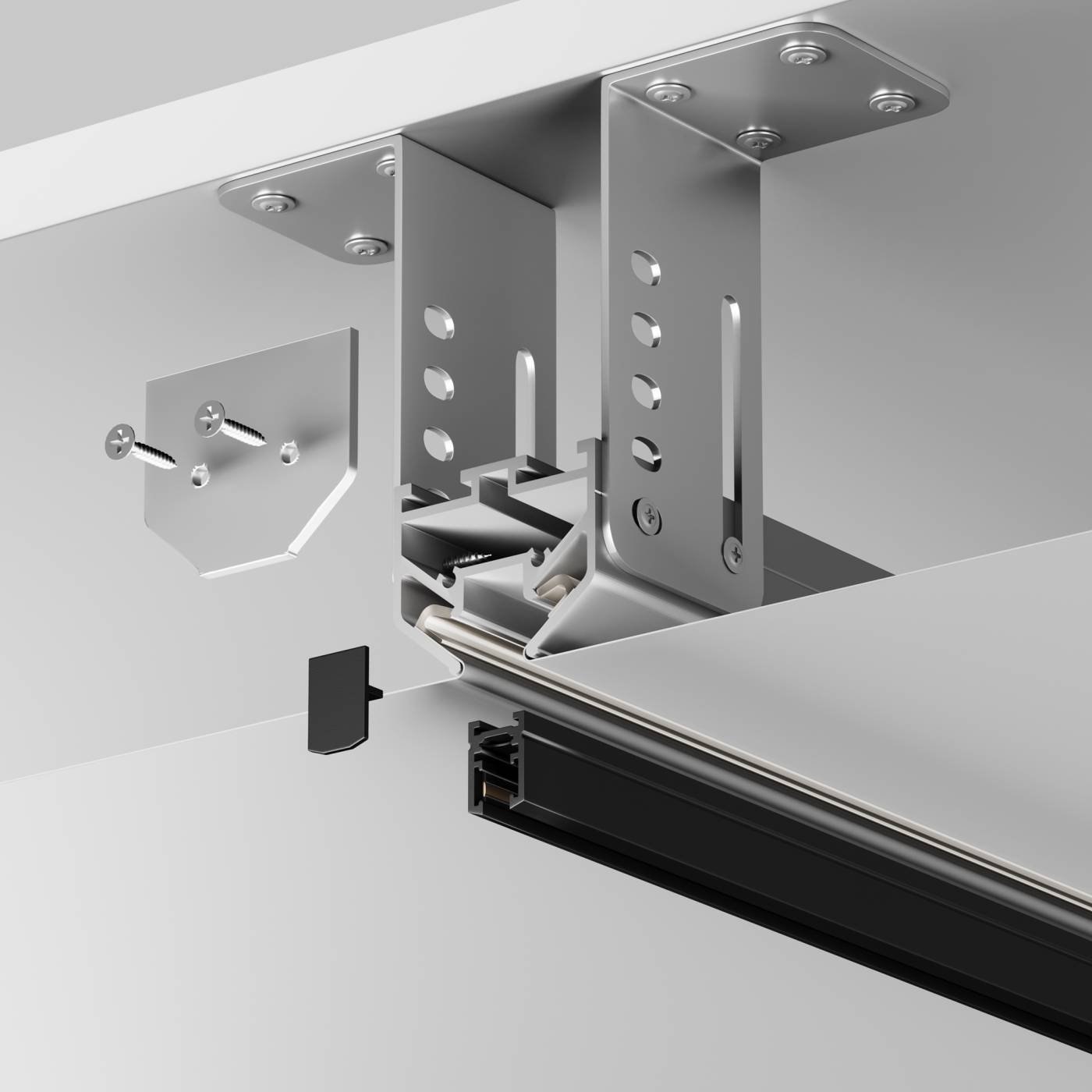 TRA184MPEC-S(N) Заглушка Accessories for tracks Levity Maytoni TRA184MPEC-S(N)