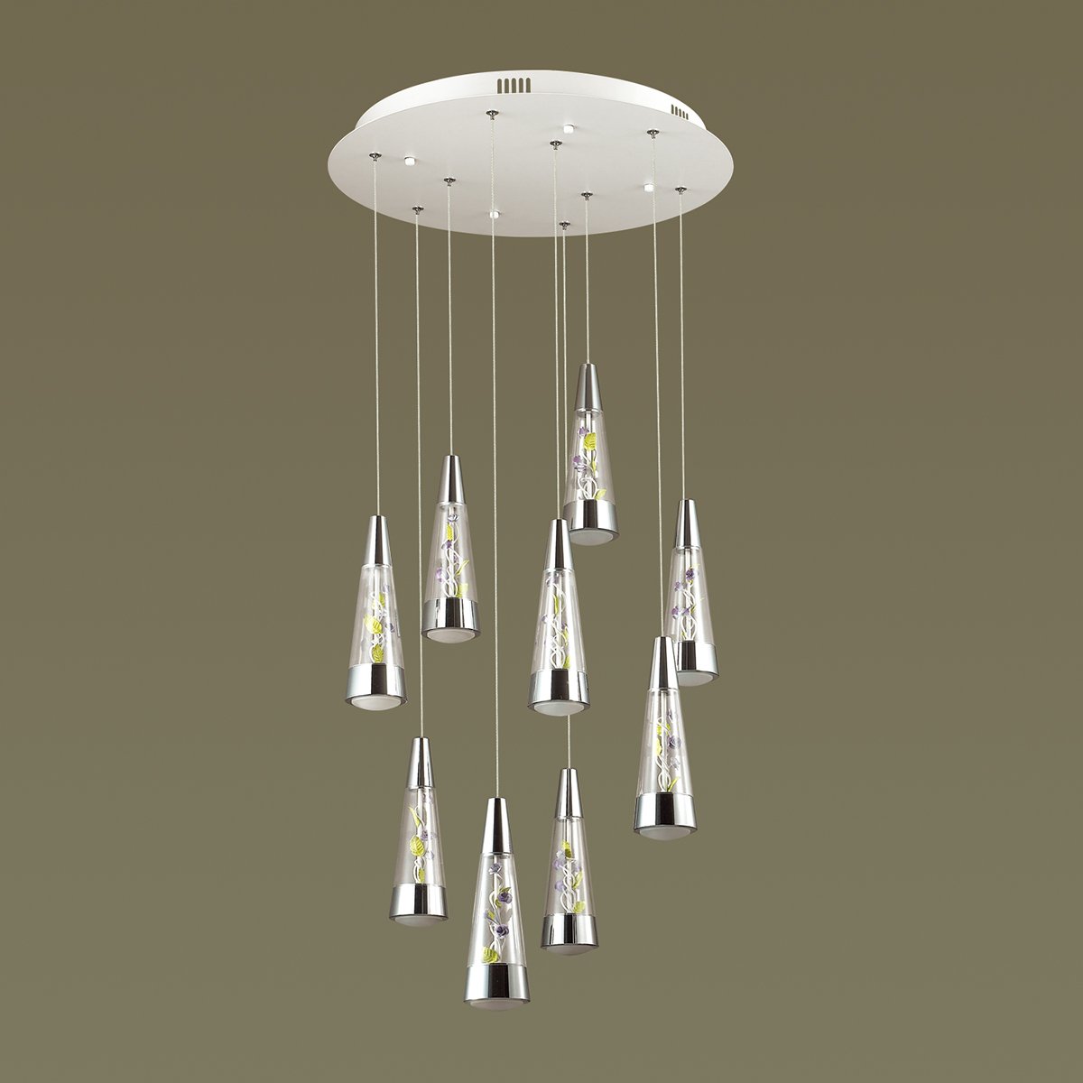 4037/45L Подвесная светодиодная люстра Fimia Odeon Light 4037/45L