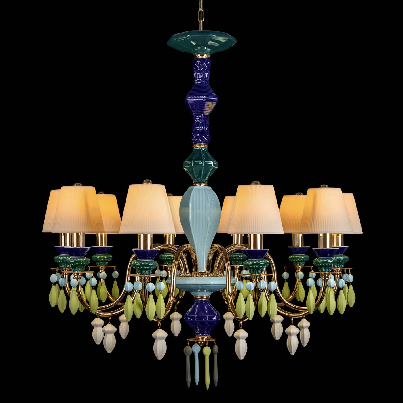 Подвесная люстра Grace Loft It 10203/10 Green