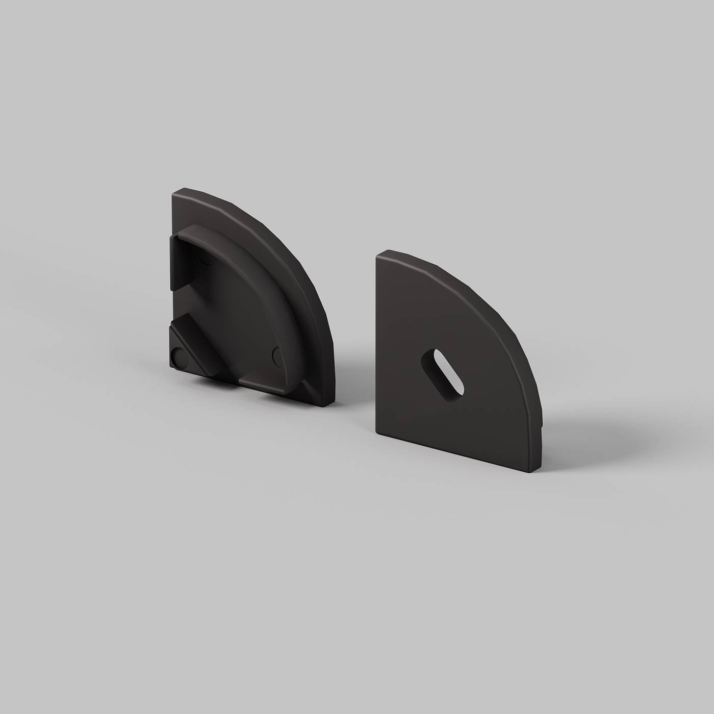 642029 Комплект заглушек (для профиля 16х16) 2 шт., Maytoni Накладной профиль 642029