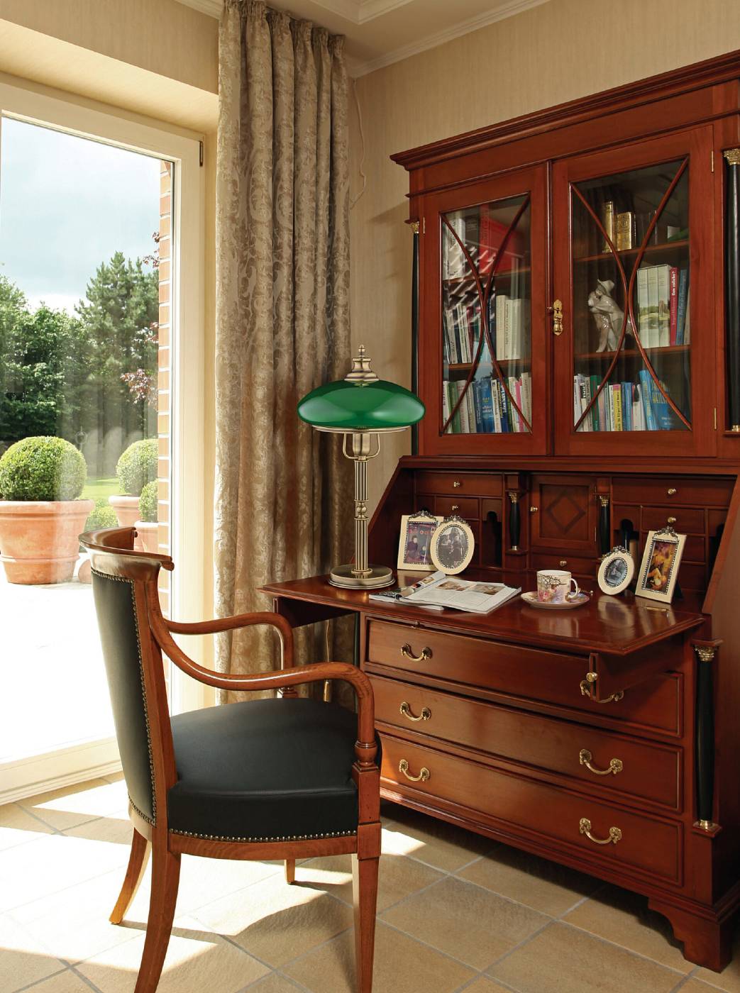 Настольная лампа Kutek Sorrento SOR-LGR-1(P)GR