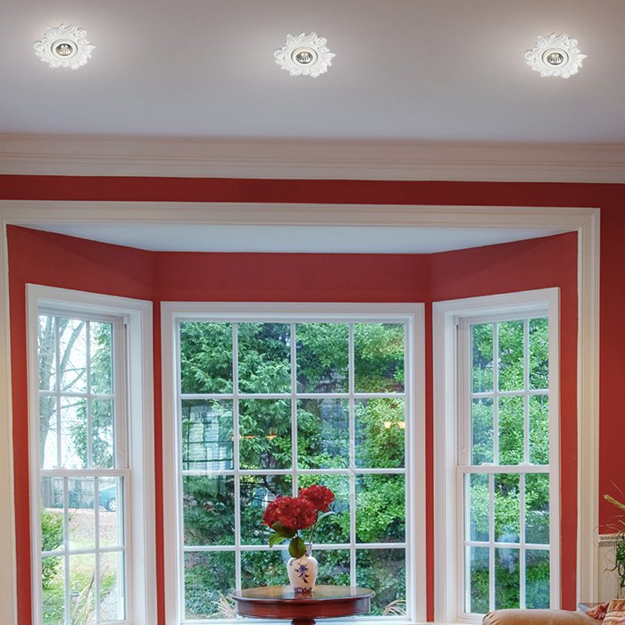 Встраиваемый светильник с узорами Ola 370200 Novotech