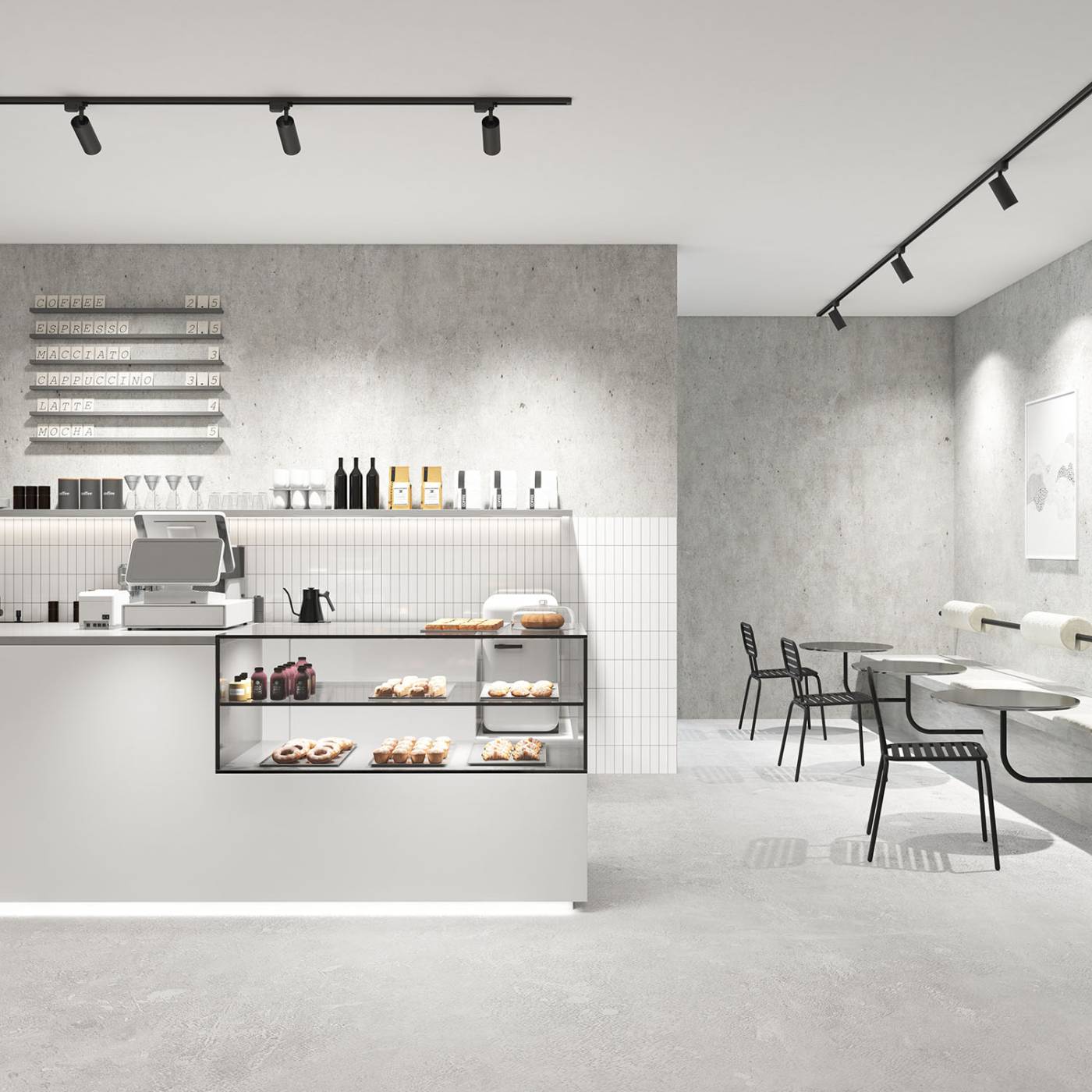 Трековый светильник Denkirs Solid Koper DK6453-BK