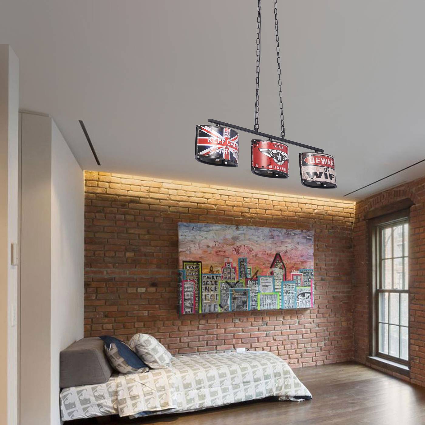 Светильник подвесной Розанофф Fortunata RS133/3PL