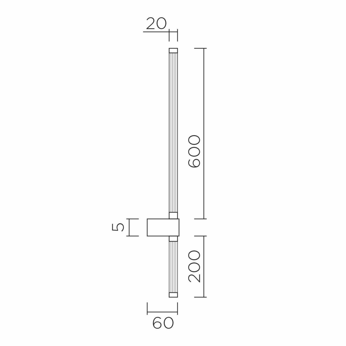 L2232-800 BS Настенный светильник L LED4U L2232-800 BS