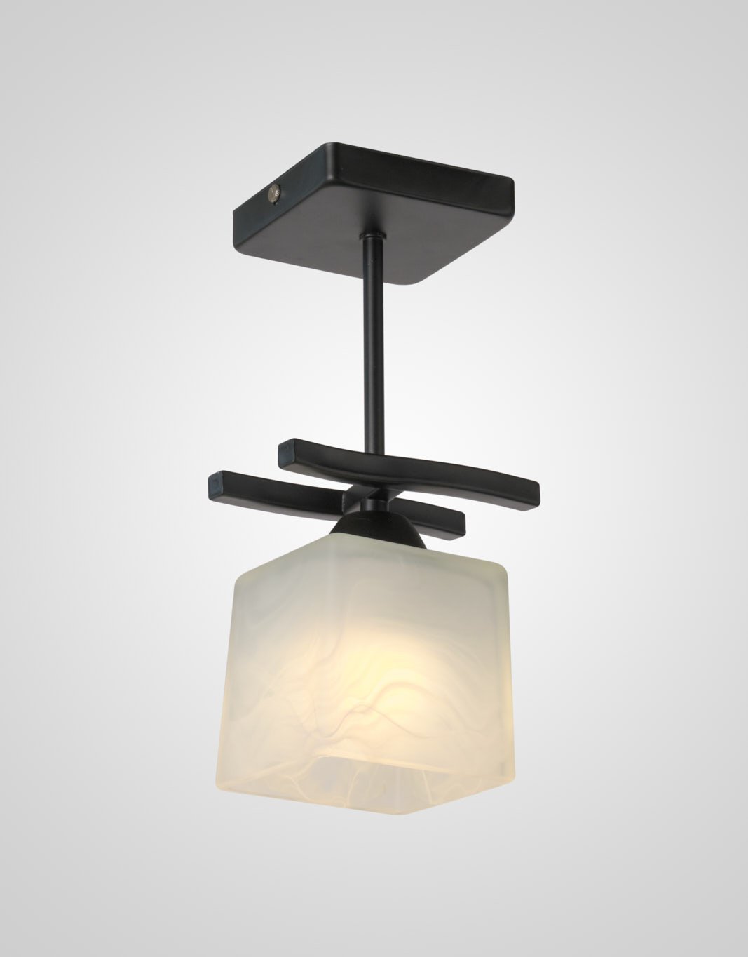 Светильник потолочный Мелодия Света Cube P9484-1 BK 000050557