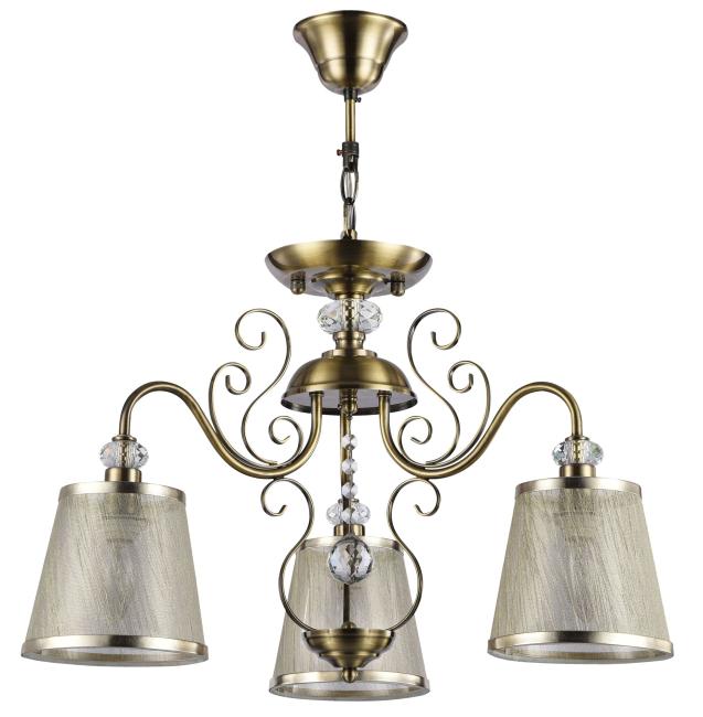 FR2405-PL-03-BZ Подвесная люстра Freya Driana FR2405-PL-03-BZ