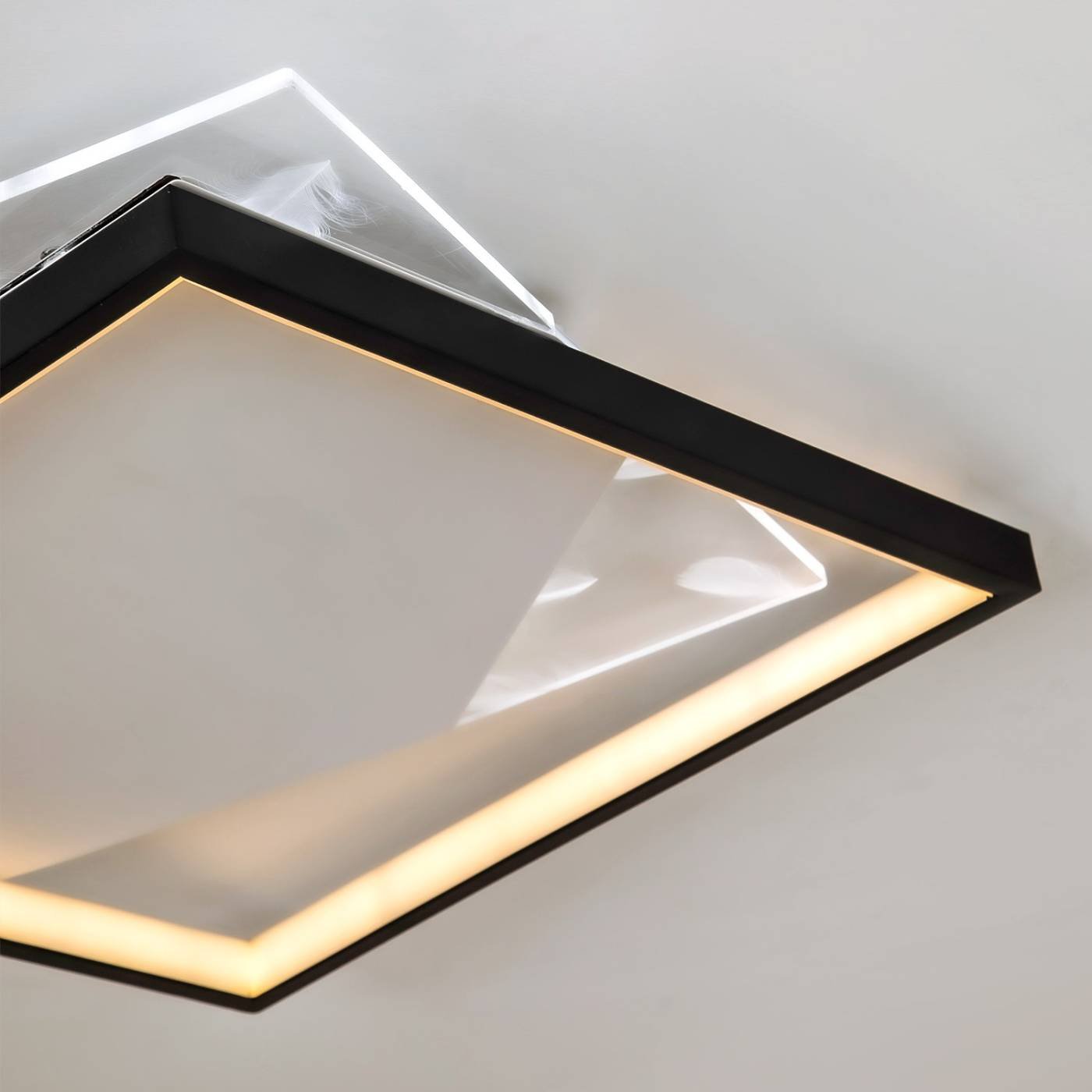 L1042-500 BK Потолочная люстра L LED4U L1042-500 BK