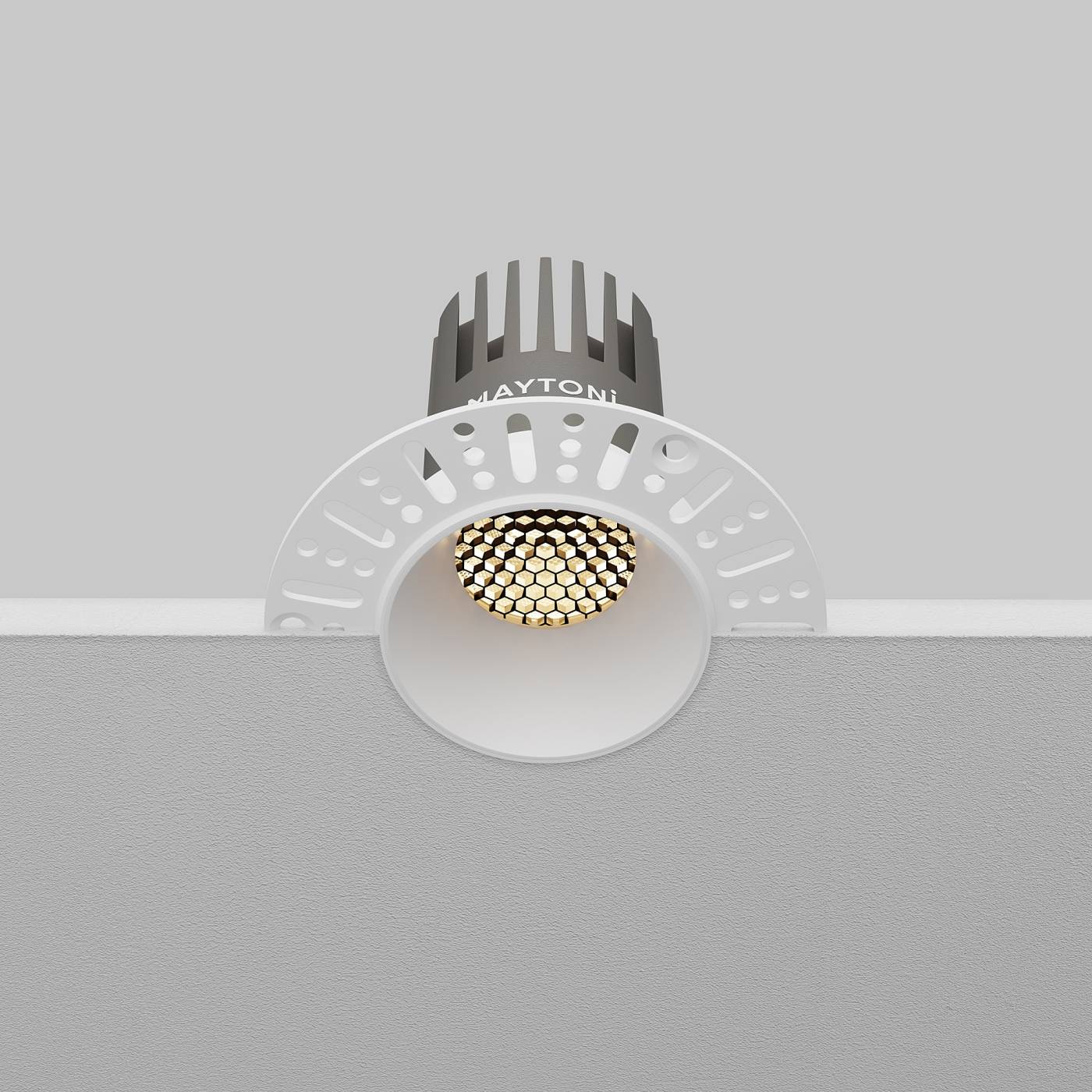 DL124-10W-3K-TRS-W Встраиваемый светильник Maytoni Dip DL124-10W-3K-TRS-W