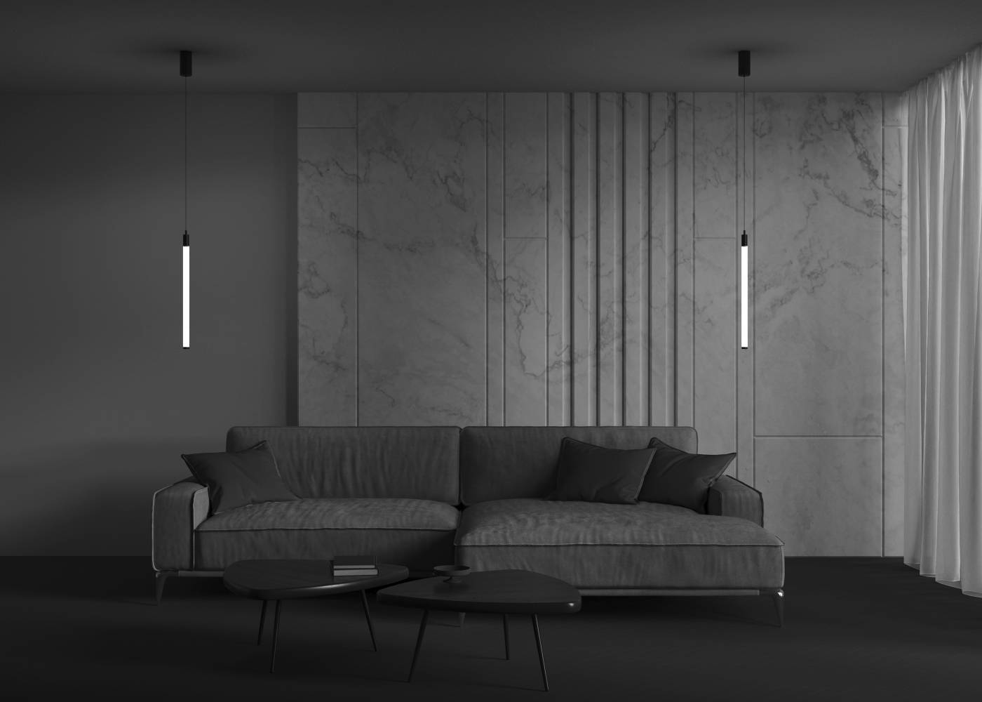 Светильник подвесной Maytoni Ray P022PL-L10B