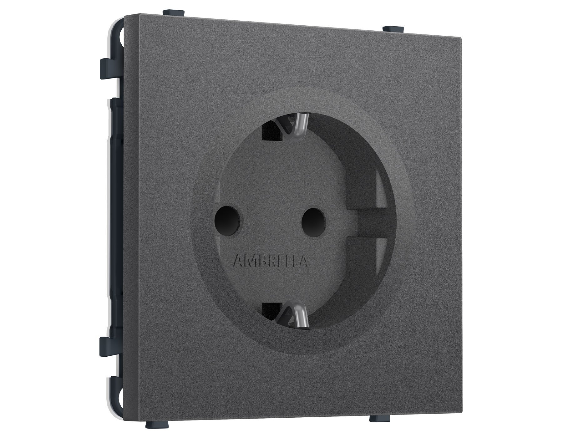 MS657010 MS657010 Комплект механизма электрической розетки SIGMA Антрацит серый 50Hz 2P+E с/з с/ш 16A-250V QUANT PRO (SP6570, PR141)