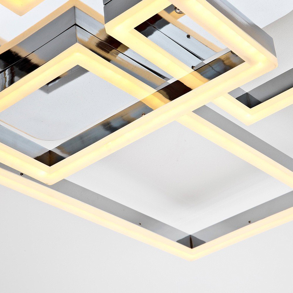 L11004-5 CR Потолочная люстра L LED4U L11004-5 CR