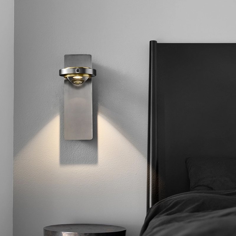 MT9108-1W gun black Настенный светильник Delight Collection Wall lamp MT9108-1W gun black