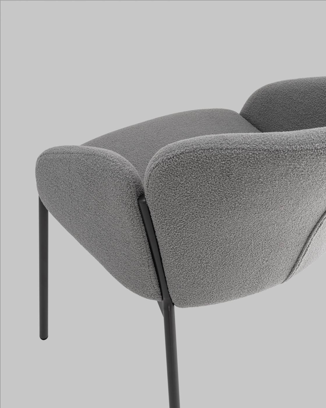 Обеденный стул Stool Group Melia DC-3090 KD 3018-15 grey legs