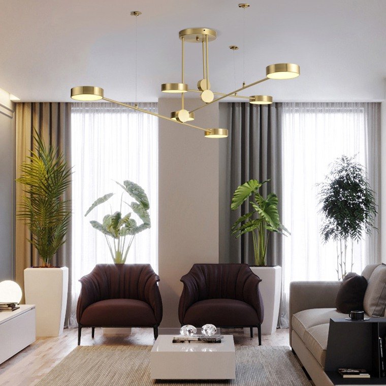 141063-26 Потолочная люстра ImperiumLoft Technum-Led-Gold01 141063-26