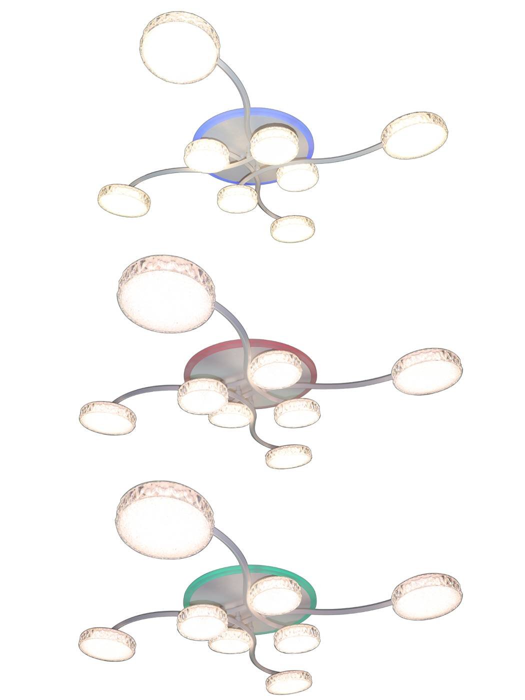 HIGH-TECH LED LAMPS 82015 Потолочная светодиодная люстра High-Tech Led Lamps Natali Kovaltseva HIGH-TECH LED LAMPS 82015