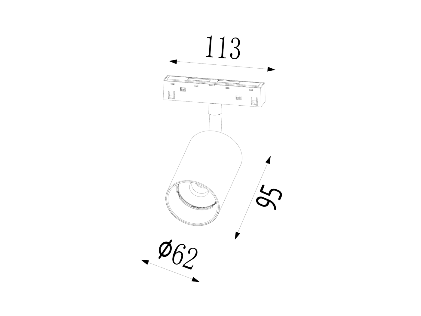 00-00013688 Трековый светильник SY-LINK SWG LUMKER 00-00013688