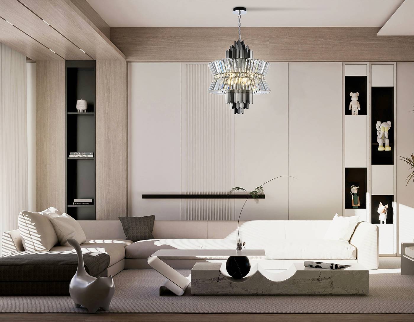 Подвесная люстра Ambrella Crystal LH41020