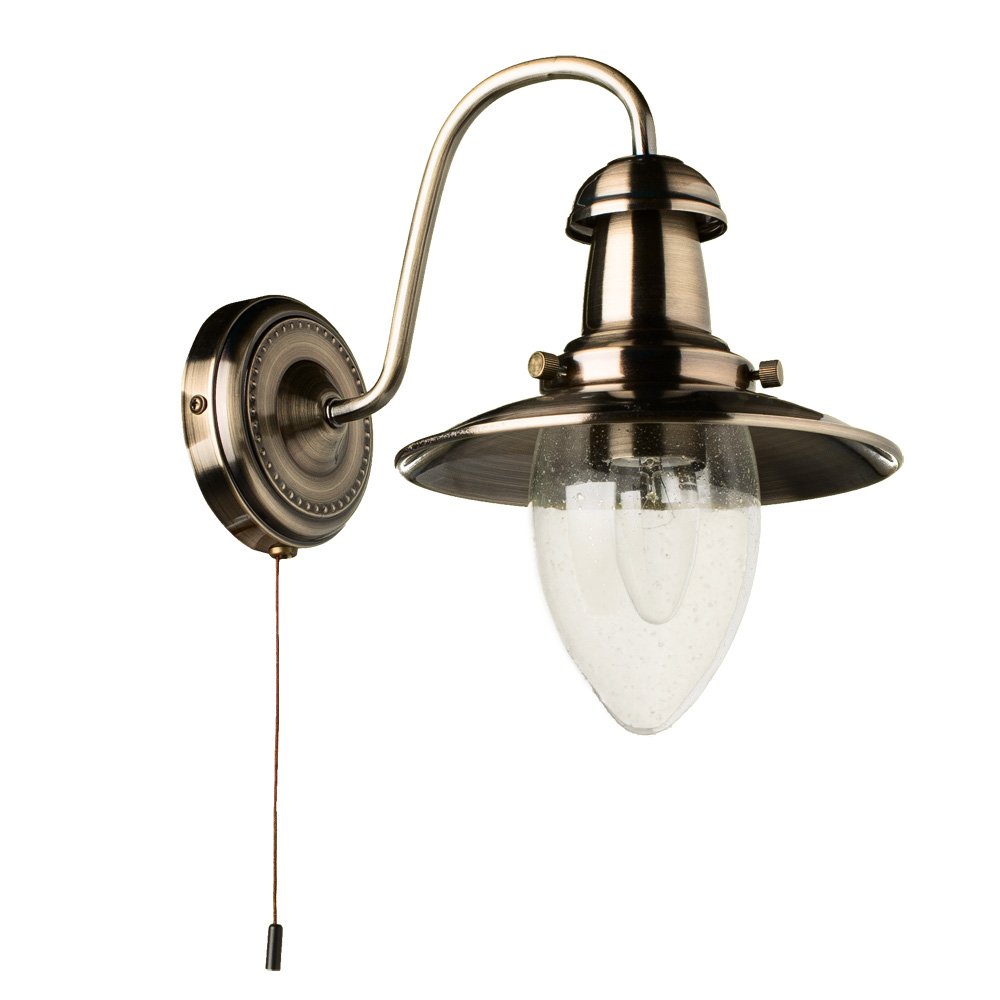 A5518AP-1AB Настенное бра с выключателем Arte Lamp Fisherman A5518AP-1AB