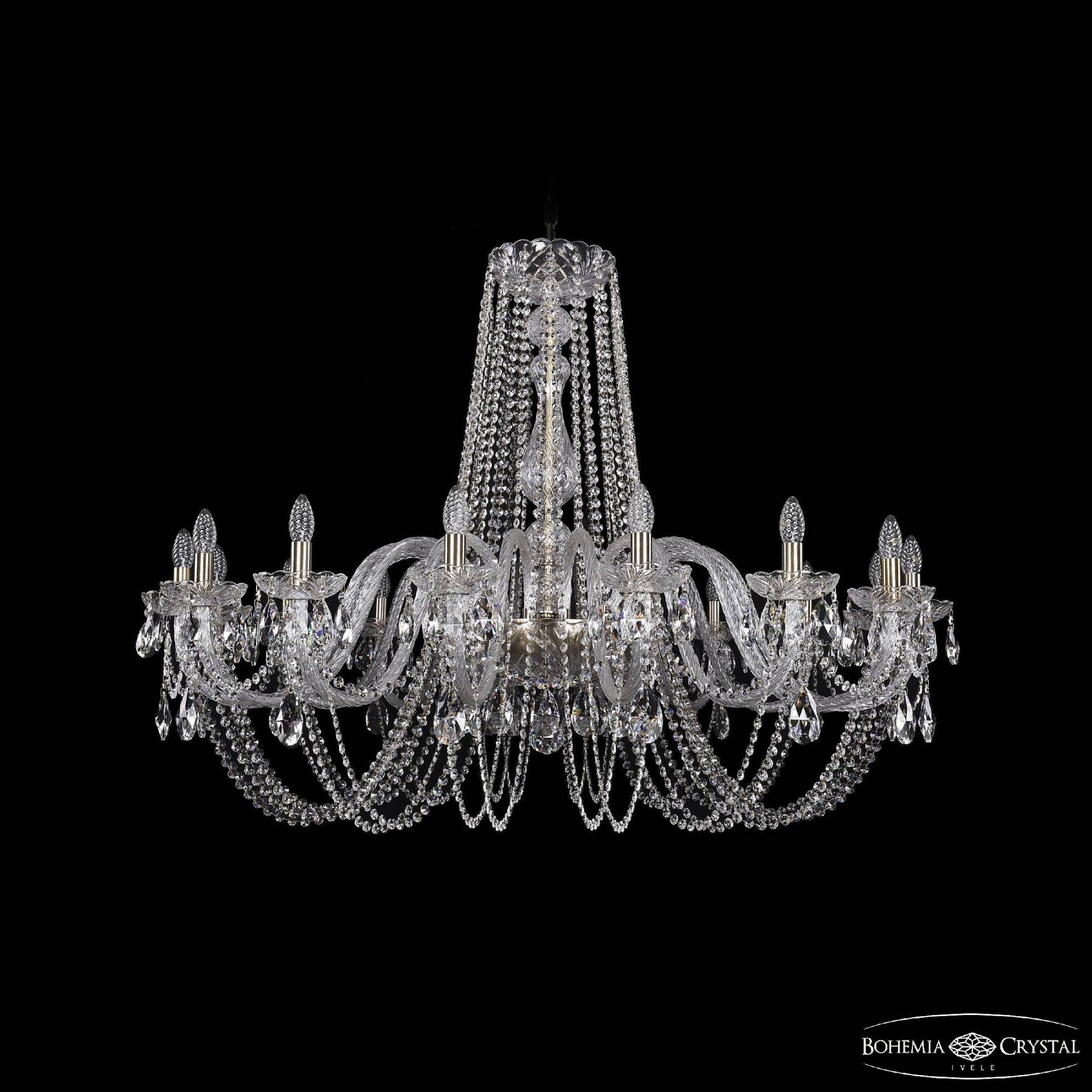 1402/16/460 Pa Подвесная хрустальная люстра 1402 Bohemia 1402/16/460 Pa