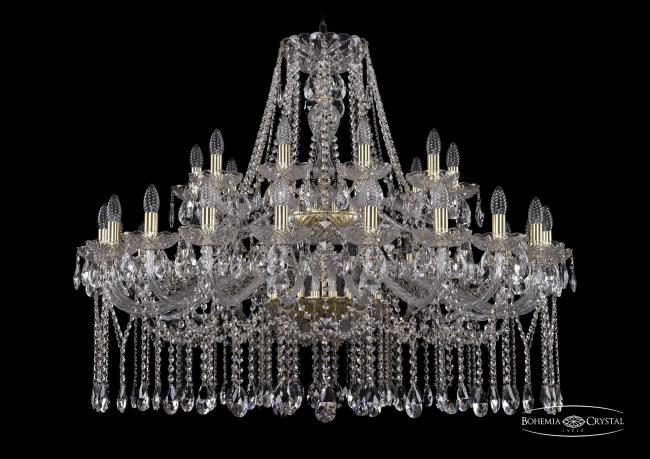 1413/20+10/400/2d G Подвесная хрустальная люстра 1413 Bohemia 1413/20+10/400/2d G